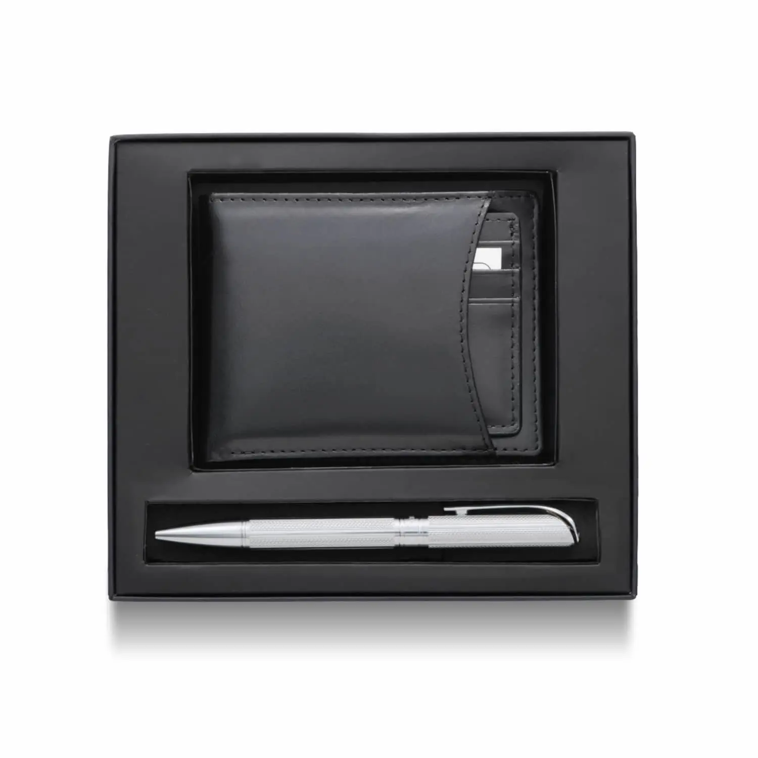 REFINESCRIPT - BLACK WALLET & PEN KIT