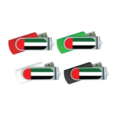 UAE Flag Swivel USB