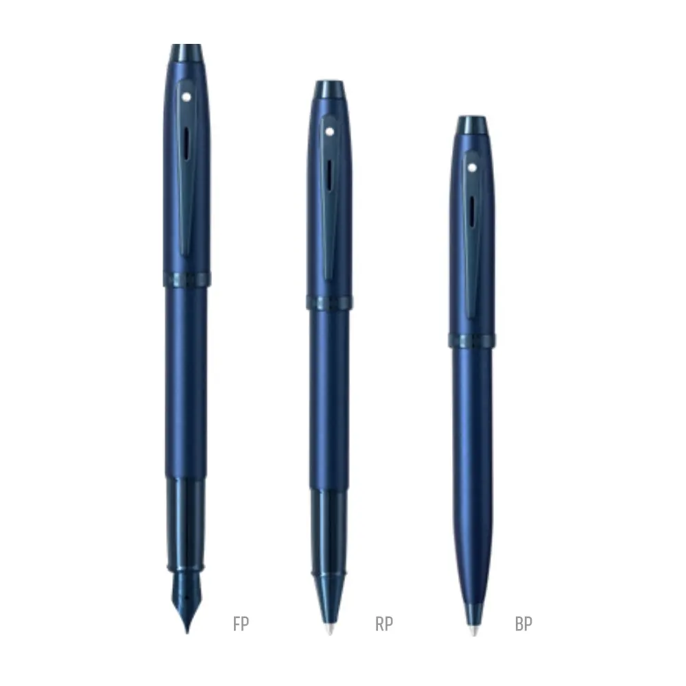 Satin Blue with Lacquer PVD Blue Trim